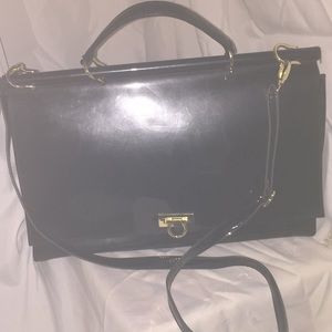 Beijo Business Class Black Portfolio Briefcase